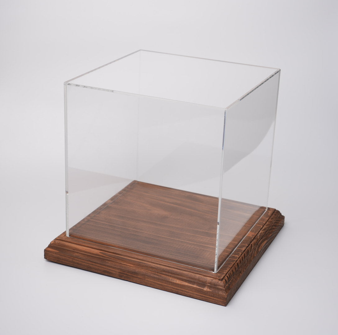 アクリルケース　レトロブラウン　200mm×200mm×200mm 板厚3mm