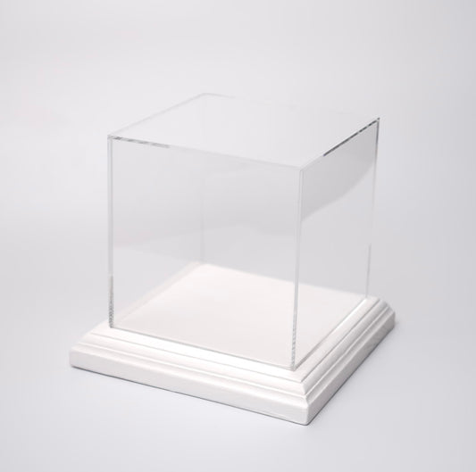 アクリルケース　アイボリー　150mm×150mm×150mm 板厚3mm